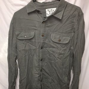 Men’s long sleeve gray button down by 3rd & Army